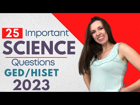 GED / HiSET Science 2023 - Pass the Test!