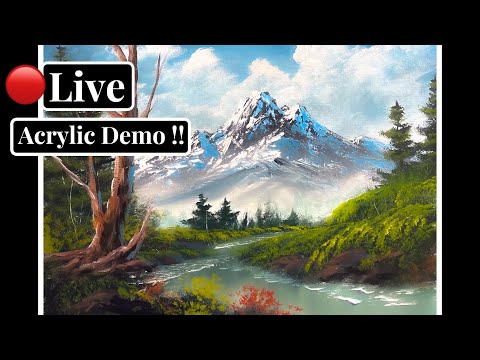 Live Painting !! | Paintings By Justin