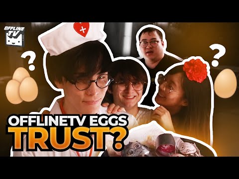 OFFLINETV EGG TRUST BUILDING EXERCISE ft. Sykkuno
