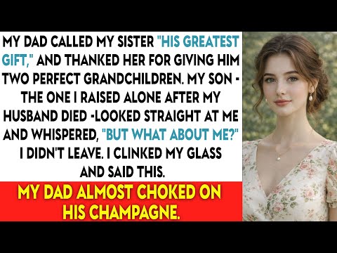 My Dad Called My Sister “His Greatest Gift” And Thanked Her For Giving Him Two Perfect Grandchildren