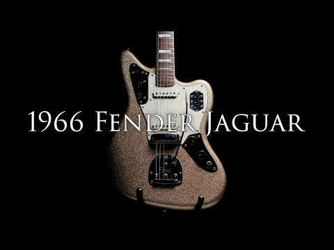 ORIGINAL GOLD SPARKLE 1966 Fender Jaguar!