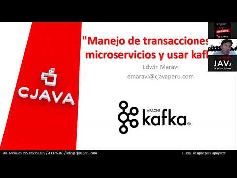 Manejo de transacciones en microservicios con Kafka