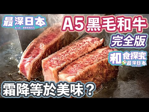【最深日本】和牛特輯 霜降A5和牛真的最美味？  | 日本產黑毛和牛誕生奇蹟 |   神戶牛為何世界馳名且高級 | 澳洲產和牛從何而來【和食探究】