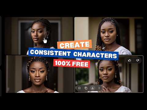 Create Unlimited Consistent Characters For FREE (AI Image Generator)