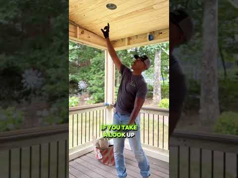 Every detail matters when creating your #OutdoorLivingSpace! ✨🏠 #screenedporch #outdoorlivingspace