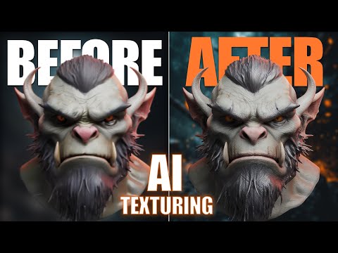 Completely Transform Your 3D AI Models with AI Texturing (3DAiStudio)