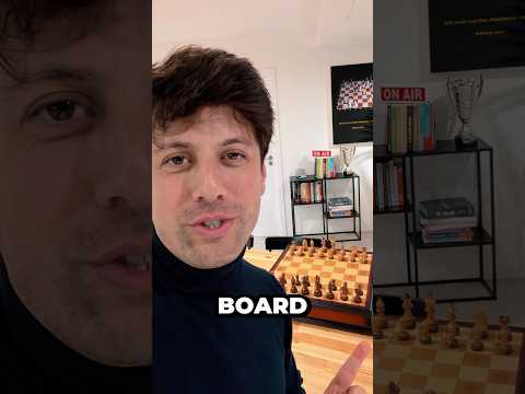 SOMETHING IS WRONG WITH THIS CHESS BOARD, CAN YOU SPOT IT?