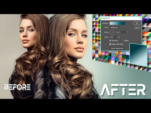 The *AMAZING* Reflected Gradient in Photoshop!