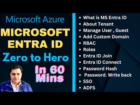 Become Master Microsoft Entra ID in Just 60 Mins ! Full Lab Practical !