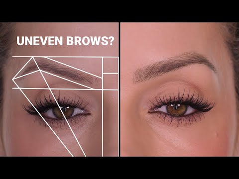 How To Fill In Uneven Brows