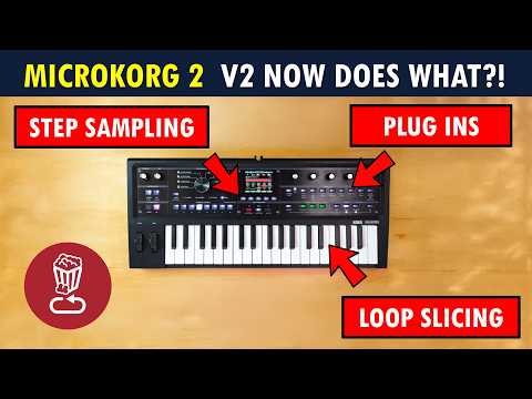 MicroKORG 2 v2.0 Now does what?! Plugins (including mine…), step sampling, and loop slicing tutorial