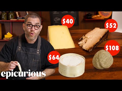Cheesemonger Tries $900 of The World's Most Expensive Cheeses | Epicurious