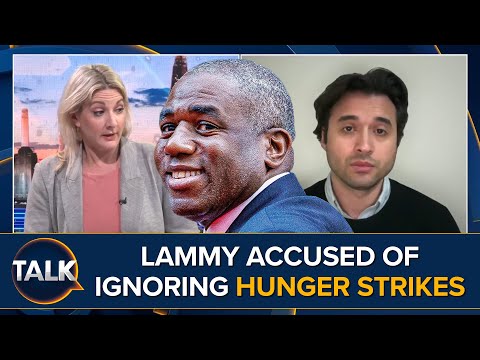 Supporters Of Pro-Palestine Hunger Strikers Demand David Lammy Takes Action