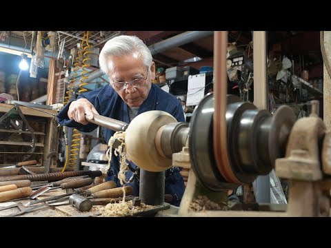 50 Years Alone: A Japanese Craftsman Making Go Bowls from Phantom Wood