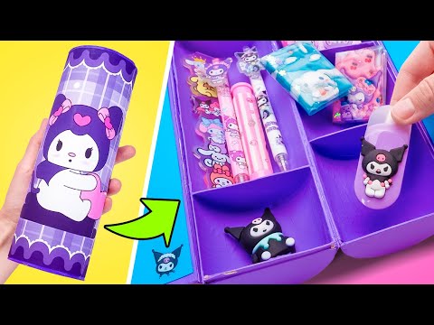 Chips Tube Turns Into the Coolest Pencil Case Ever! ✨🍟✏️