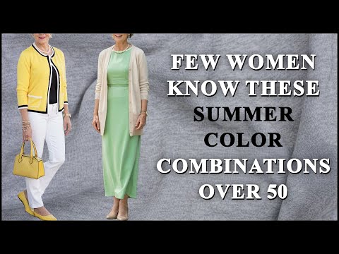 25 GENIUS Summer Color Combinations to Look EXPENSIVE, ELEGANT & RICH Over 50