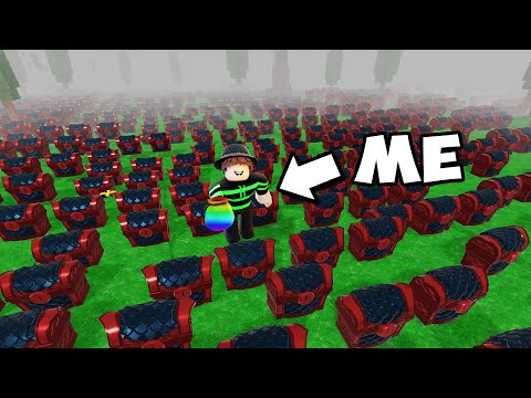 I Opened 1,000,000 Chests in 99 Nights in the Forest!