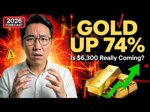 Gold Up 74% — Is $6,300 Really Coming in 2026
