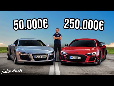 MOST EXPENSIVE vs CHEAPEST AUDI R8 | 2024 R8 GT vs 4.2 V8 2007 | Drive it