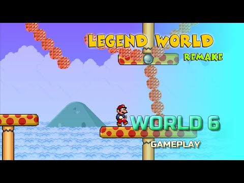 Mario Forever: Legend World Remake v2.0 - World 6 Gameplay