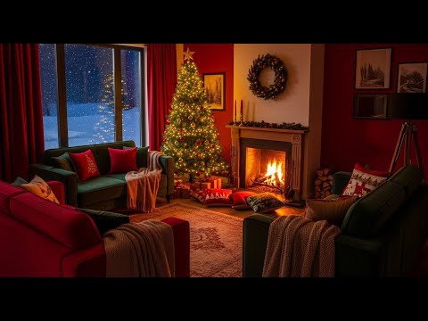 Cozy Christmas Hearth Meditation: Fireplace & Breathwork for Relaxation