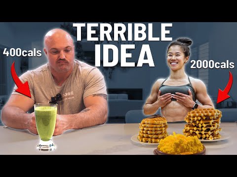 I Swapped Diets with a 100lb IFBB Pro | Ft. Little T