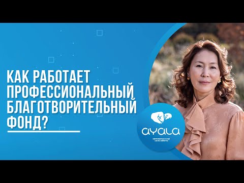 КАК РАБОТАЕТ ПРОФЕССИОНАЛЬНЫЙ БЛАГОТВОРИТЕЛЬНЫЙ ФОНД?