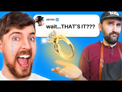 Jeweler Reacts to Mr Beast Engagement Ring