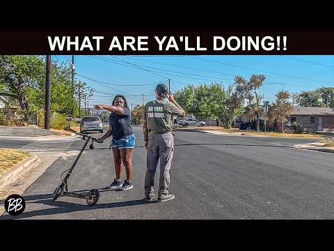 Lady CONFRONTS us while trying to Help this Neighborhood
