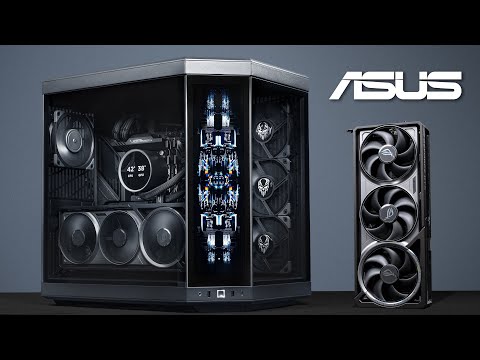 Ultimate All-Black PC Build | No RGB | RTX 5090 + Ultra 9 285K + Hyte Y70 + Noctua + ASUS