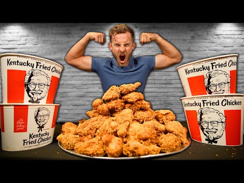 THE 50 PIECE KFC CHICKEN CHALLENGE!