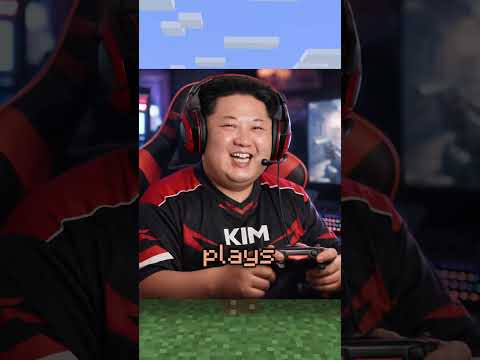 KIM JONG UN Plays Minecraft? #minecraft