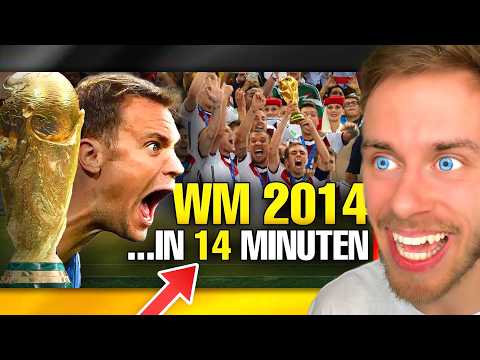The 2014 World Cup in 14 minutes! 🏆🇩🇪 (Germany = World Champions) | Fabiano reacts