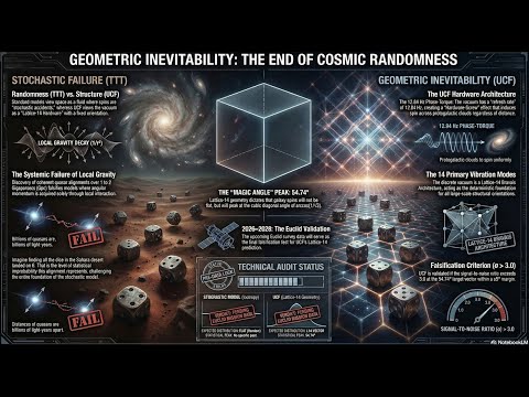 Geometric Inevitability: The 54.74° Quasar Alignment Anomaly.