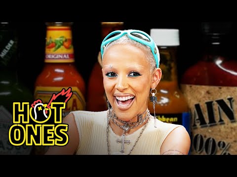 Doja Cat Is Doing Great While Eating Spicy Wings | Hot Ones