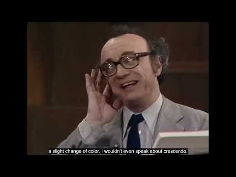 Alfred Brendel masterclass on Beethoven's Piano Sonata No. 17 "Tempest"