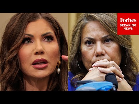 Kristi Noem Grilled By Veronica Escobar About ICE Raid On Home Of U.S. Citizens