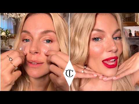 Sienna Miller's Glowing Evening Makeup Look #GRWM | Charlotte Tilbury