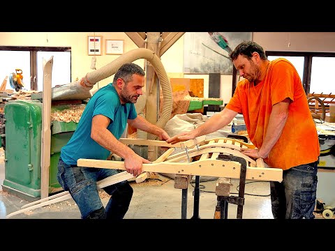How Handmade Traditional Wooden Skis Are Made | From Start to Finish