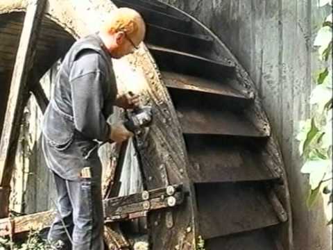 Ein neues Wasserrad für die Eselsmühle in Wangen im Allgäu - 2001