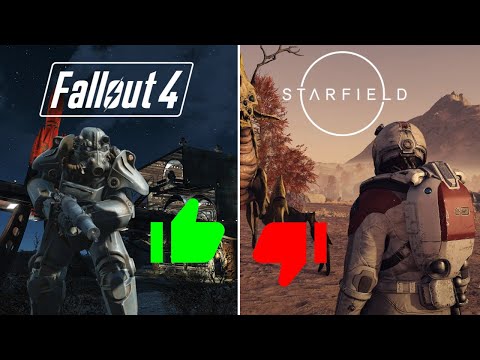 The Biggest Downgrade in Gaming History? (Fallout 4 vs Starfield)