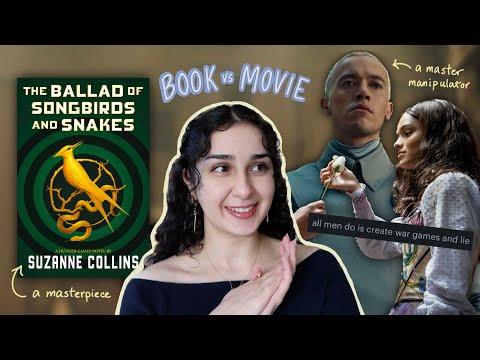 a deep dive into why the ballad of songbirds & snakes book is better than the movie 🐍 *spoilers*