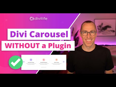 How to Create a Divi Carousel WITHOUT a Plugin 🔥😮