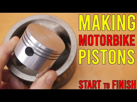 Casting and machining pistons for the 1920 Redrup Radial replica. EP.5 || RotarySMP