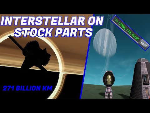 Attempting to Go Interstellar with Stock Parts...