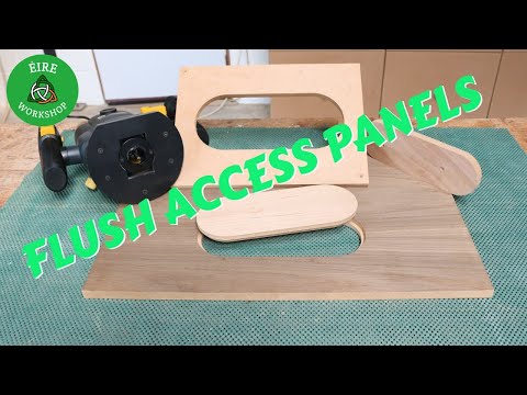 Simple Router Template To Make Access Panels/Grommets