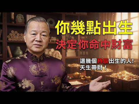 出生時間決定你一生財富！太準了！你是哪個時辰的人 #人生智慧 #易經 #正能量 #曾仕強