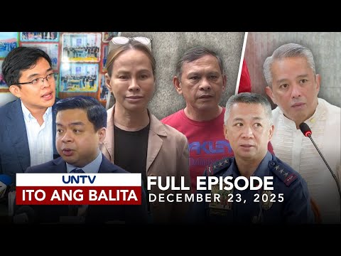 UNTV: Ito Ang Balita | December 23, 2025