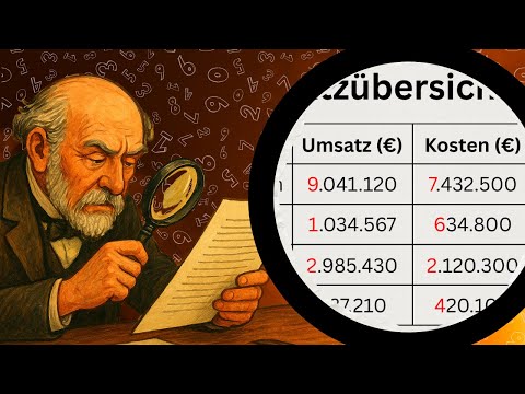 Wie Mathematiker mit der 1. Ziffer Betrug erkennen
