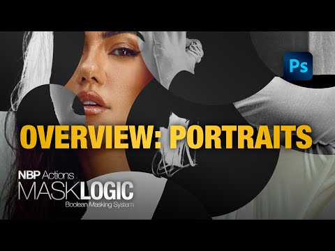 Build Complex Portrait Masks in Photoshop FAST & EASILY w/ NBP MaskLogic | Nino Batista